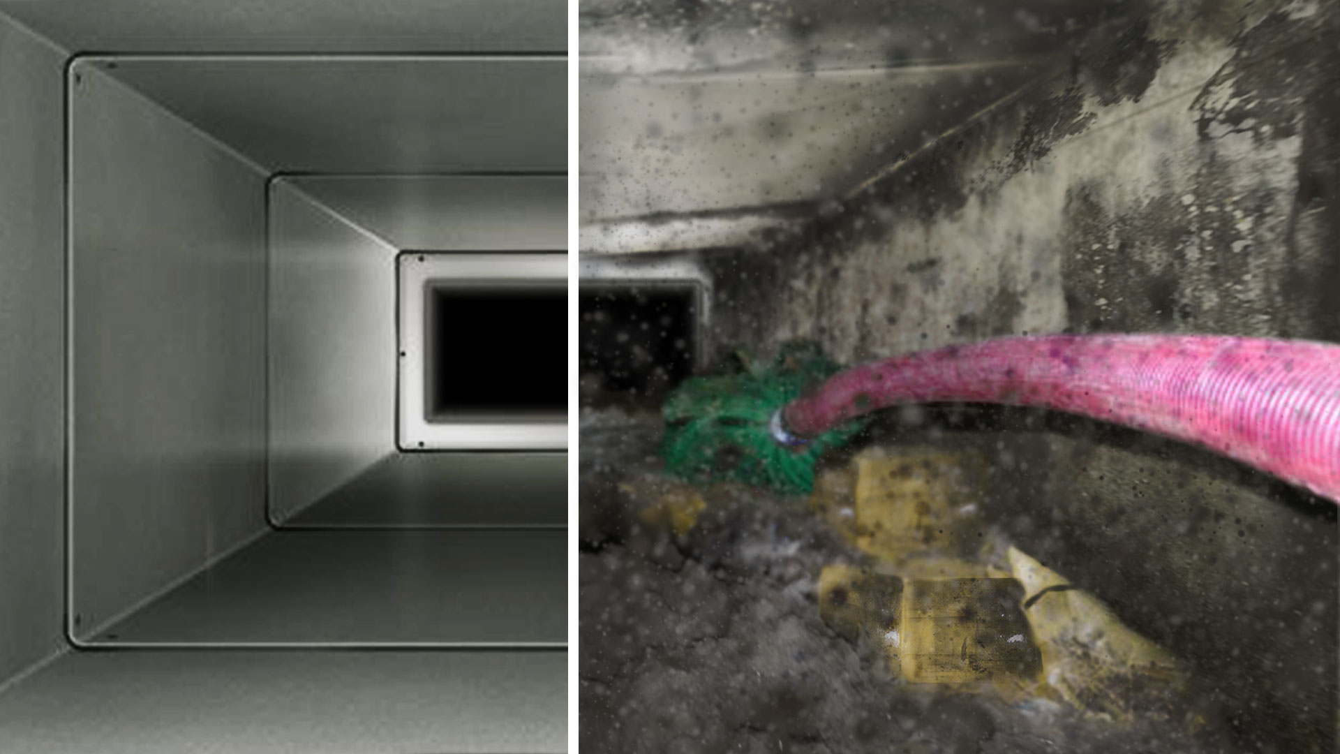 13) A dirty air duct (Duct Cleaning with Nexgen) 13) A dirty air duct (Duct Cleaning with Nexgen)