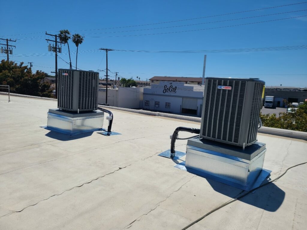 NexGen HVAC units on rooftop