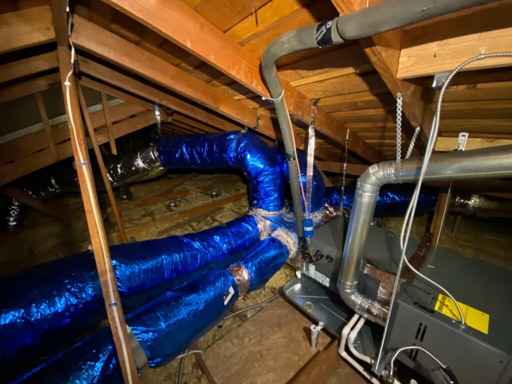 Furnace and Attic Ducts